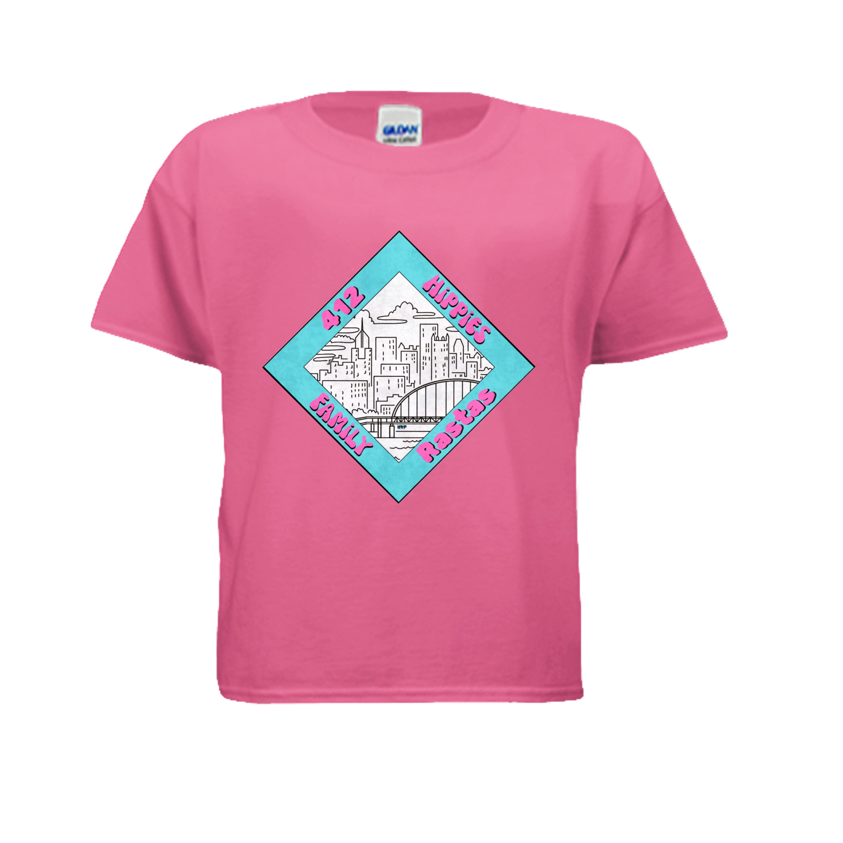 SAFETY PINK - G500B - FRONT